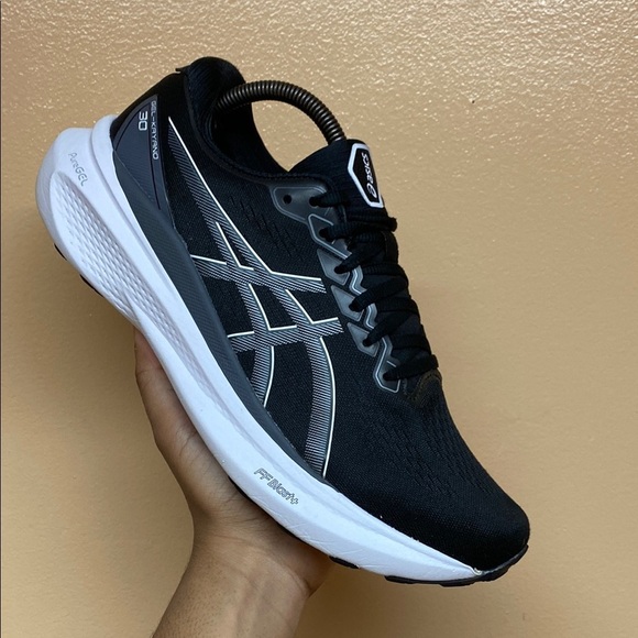 ASICS Gel Kayano 30 Running Sneakers “Black White Sheet Rock” - Picture 8 of 17